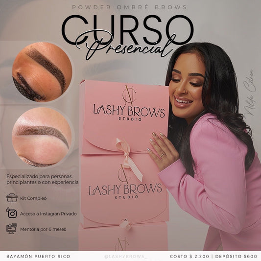 Curso presencial Ombré|Powder Brows